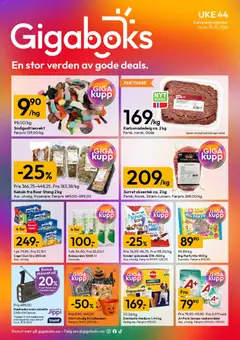 Forhåndsvis Gigaboks kundeavis fra butikk Gigaboks gyldig fra 26/10/2026