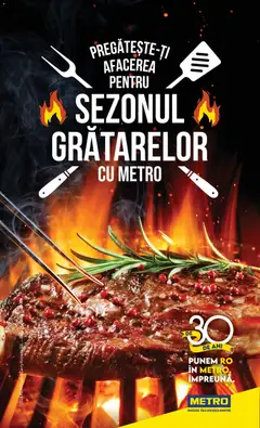 Previzualizarea de cataloage: Metro Metro Catalog Sezonul Grătarelor valabil de la 01.05.2026