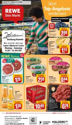 Vorschau von dem Prospekt des Geschäftes Rewe, gültig ab dem 05.10.2026