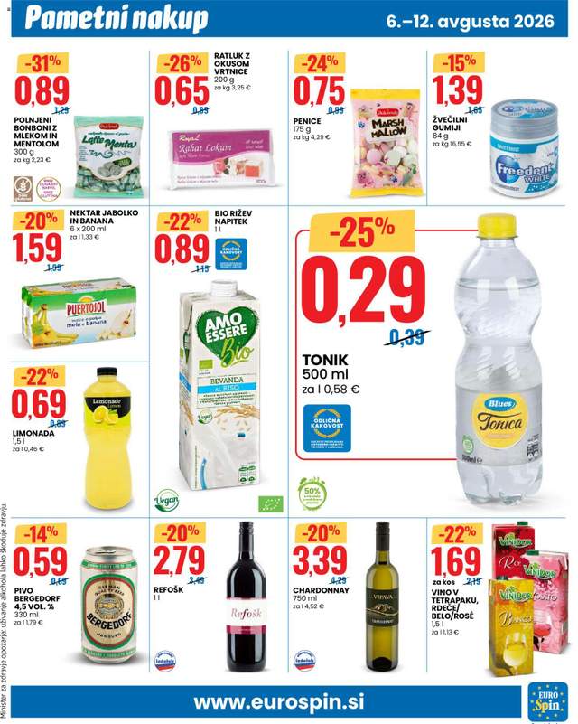 Novi Eurospin katalog od 06.08.
