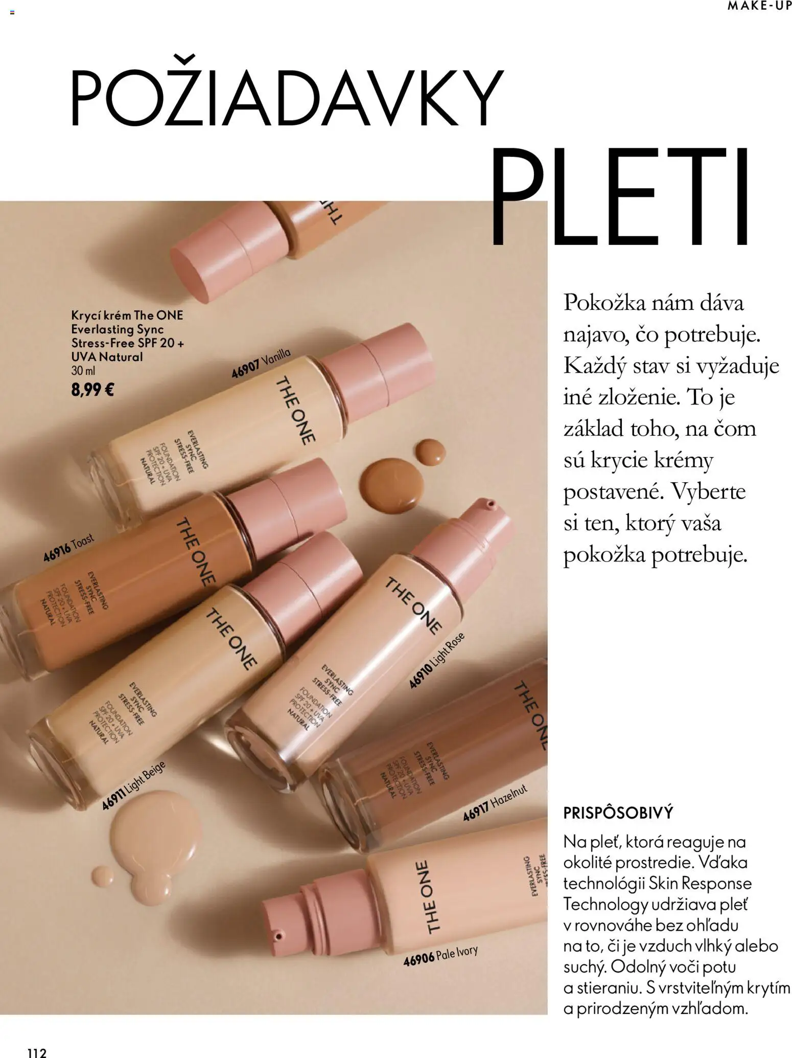 Náhľad Oriflame letáku platného od 30.09.2026 - Make up, Krém