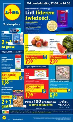 Náhled nabídky: Lidl Polsko Lidl Polsko leták platný od 22.06.2026