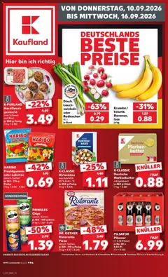 Vorschau von dem Prospekt des Geschäftes Kaufland, gültig ab dem 10.09.2026