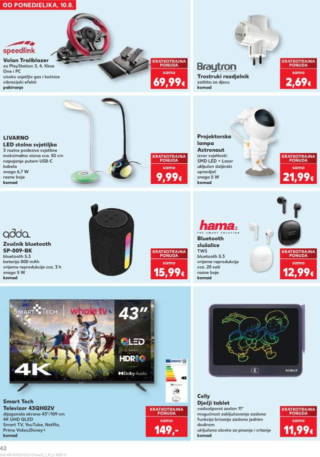 Novi Kaufland katalog od 10.08.