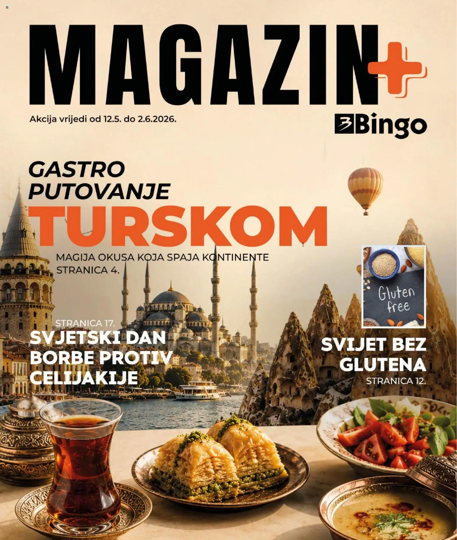 Pregled letka Bingo Magazin Plus trgovine Bingo vrijedi od 12.05.2026
