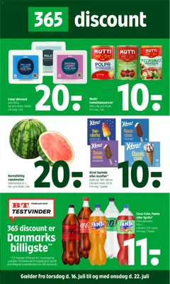 Eksempel på tilbudsavis Coop 365 - Tilbudsavis uge 29 fra butik Coop 365 gyldig fra 16/07/2026