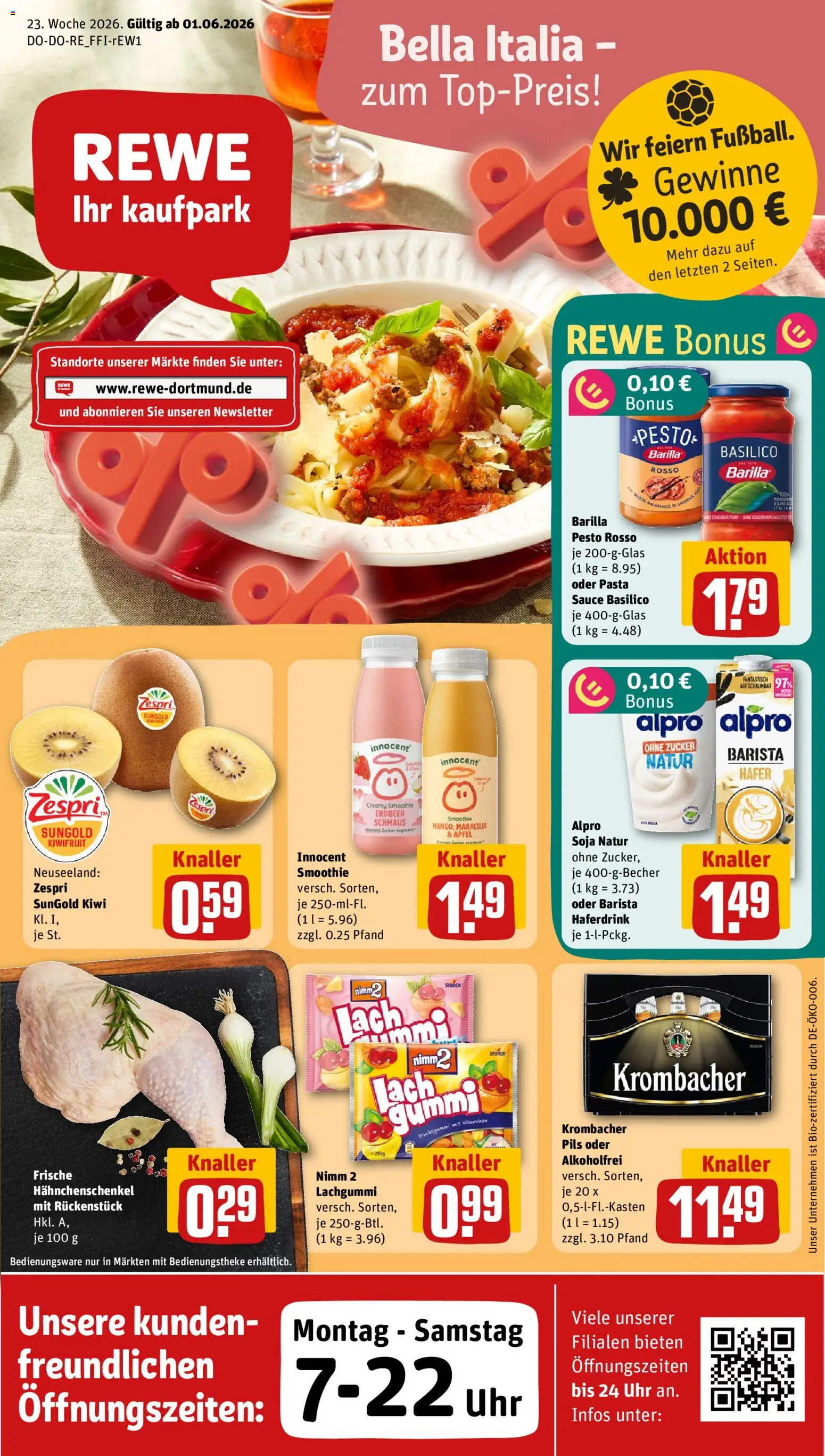 Vorschau von dem Prospekt des Geschäftes Rewe ihr Kaufpark, gültig ab dem 01.06.2026