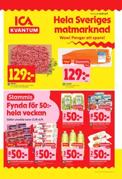 Förhandsgranska reklamblad ICA Kvantum erbjudanden från butik ICA Kvantum gäller från 31/08/2026