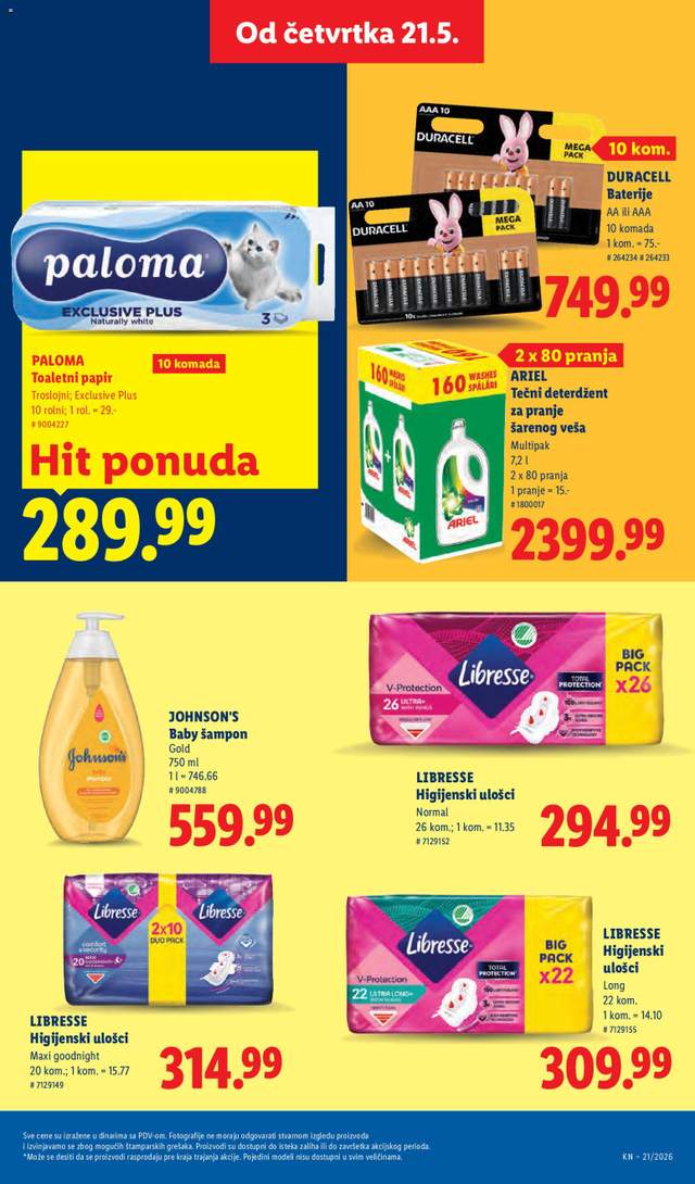 Novi Lidl katalog od 21.05.