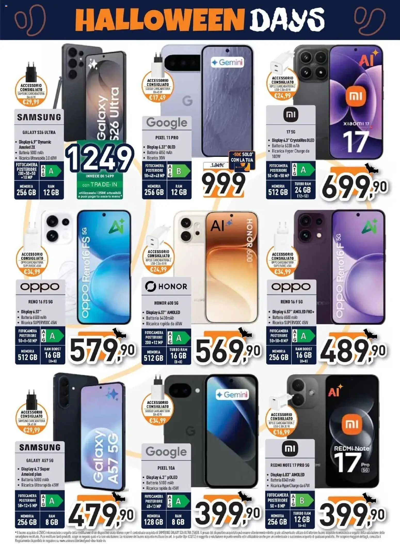 Anteprima dell'opuscolo Halloween da Unieuro! dal negozio Unieuro valido da 30/10/2026