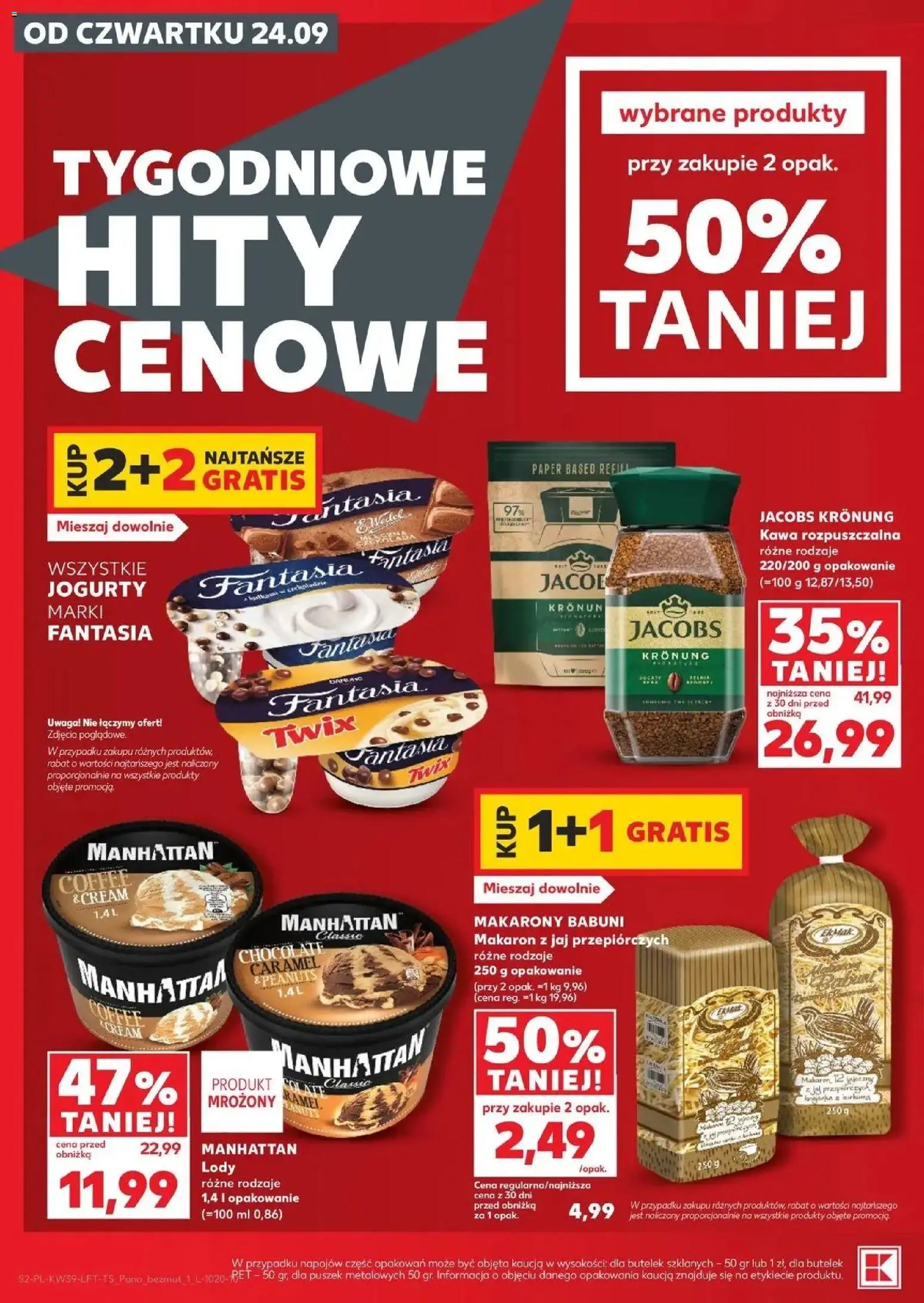 Pogląd gazetki "Kaufland gazetka" ze sklepu Kaufland ważnej od 24.09.2026