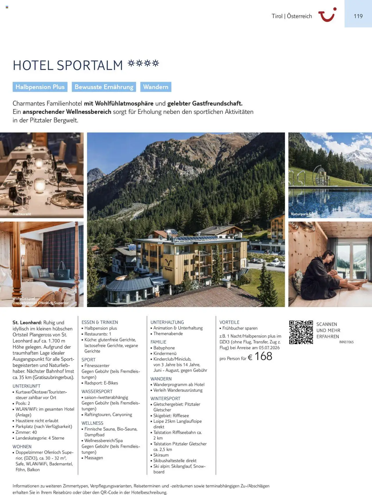 Vorschau von dem Prospekt des Geschäftes TUI, gültig ab dem 01.11.2025 - Küche, Gerichte, Ski