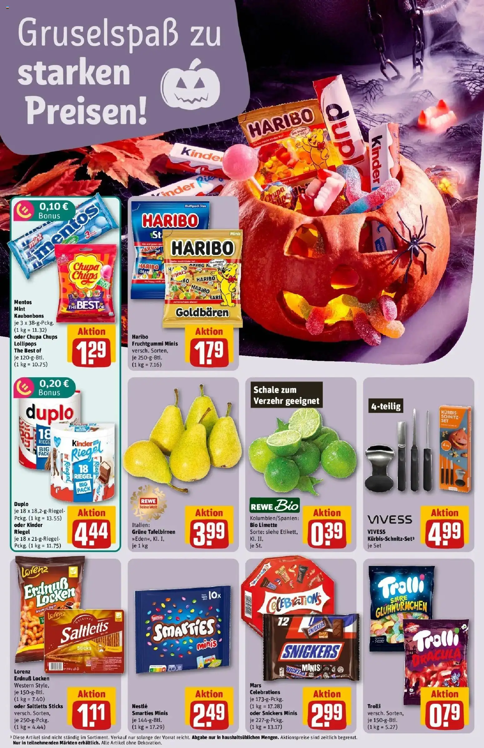 Vorschau von dem Prospekt des Geschäftes Rewe, gültig ab dem 26.10.2026