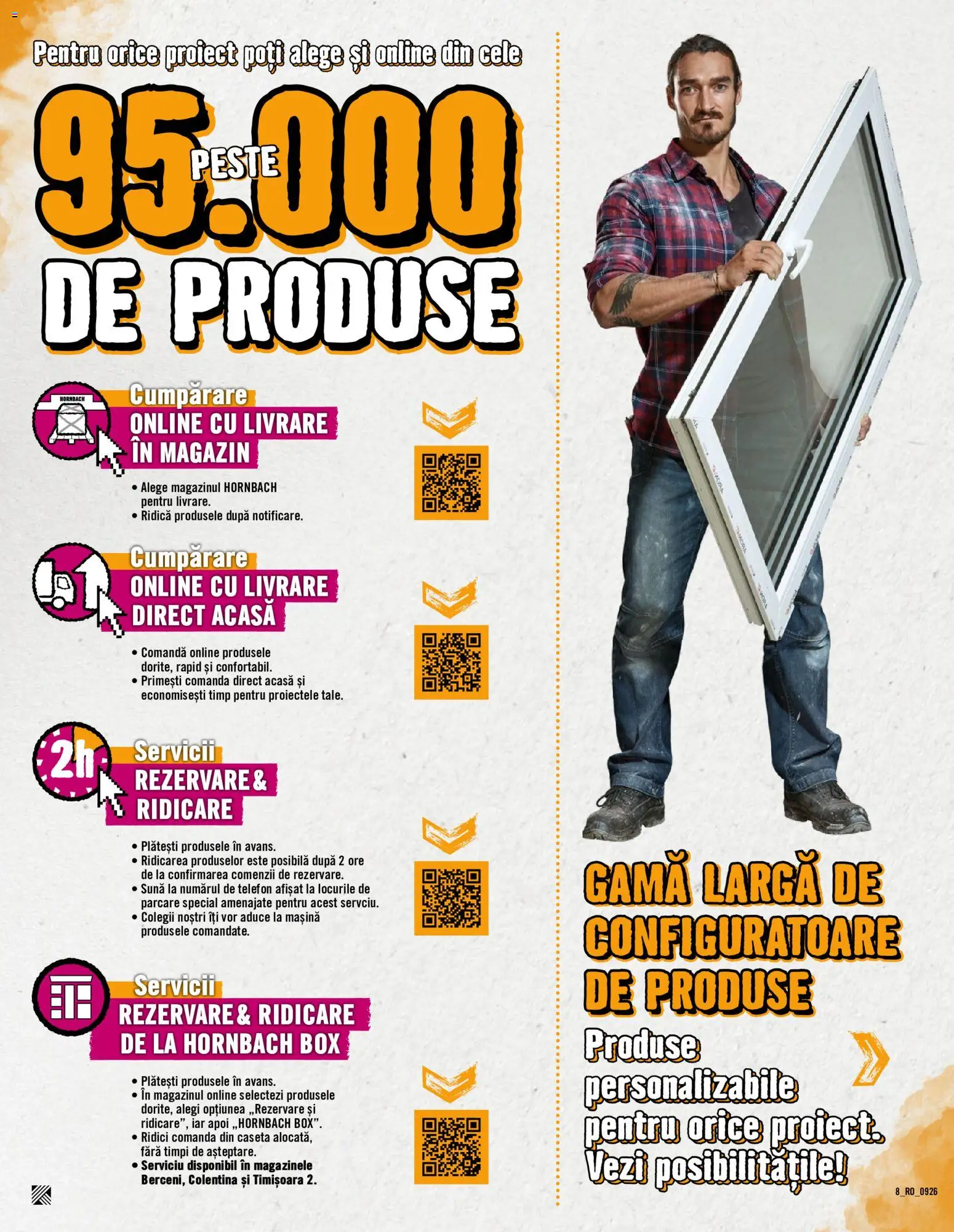 Previzualizarea de cataloage: Hornbach Hornbach Catalog valabil de la 15.09.2026 - Telefon