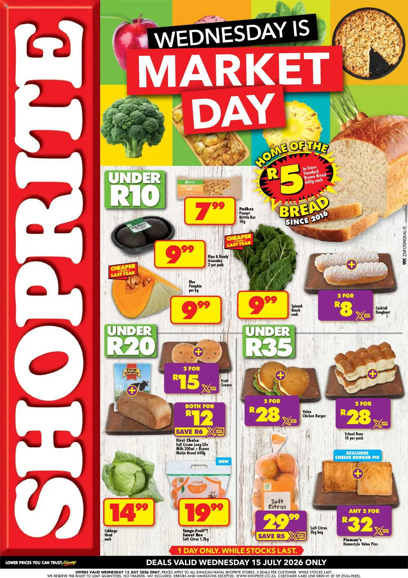 Preview of Shoprite flyer valid from 15/07/2026