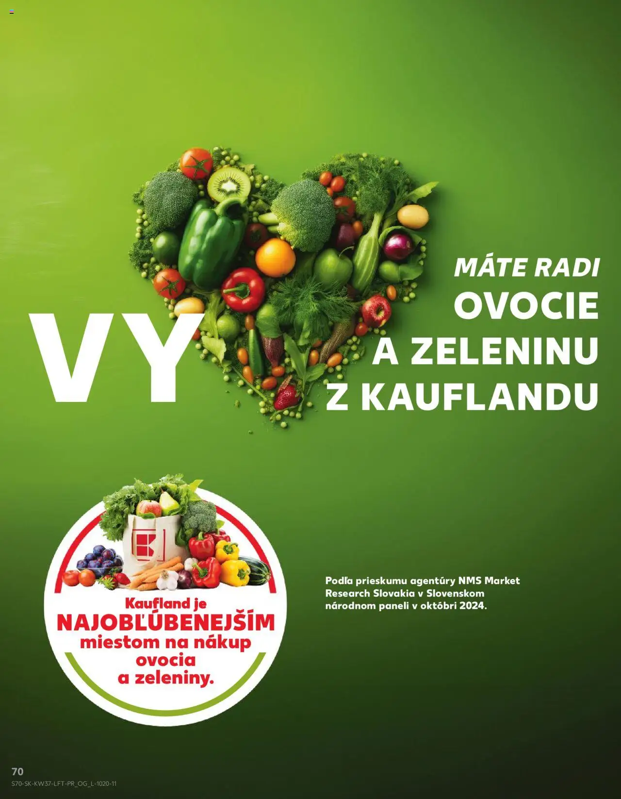 Náhľad Kaufland letáku platného od 11.09.2025 - Ovocie