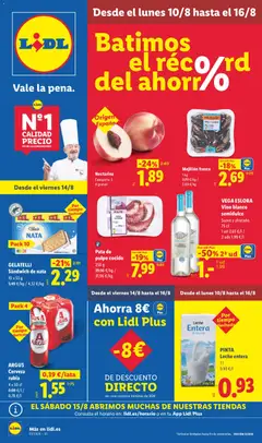 Vista previa del folleto de la tienda Lidl válido desde el 10/08/2026 