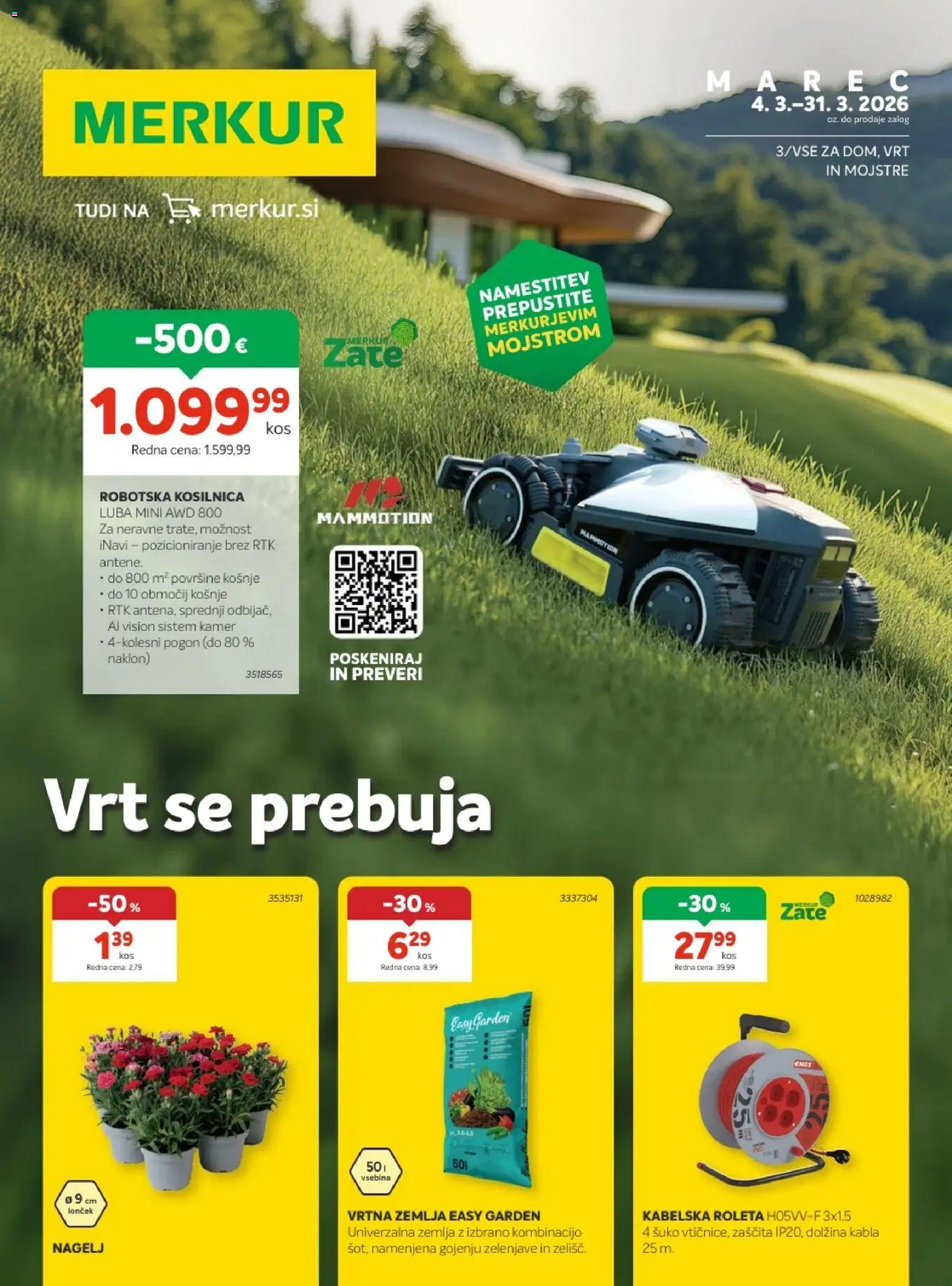 Predogled kataloga iz trgovine Merkur veljaven od 04.03.2026