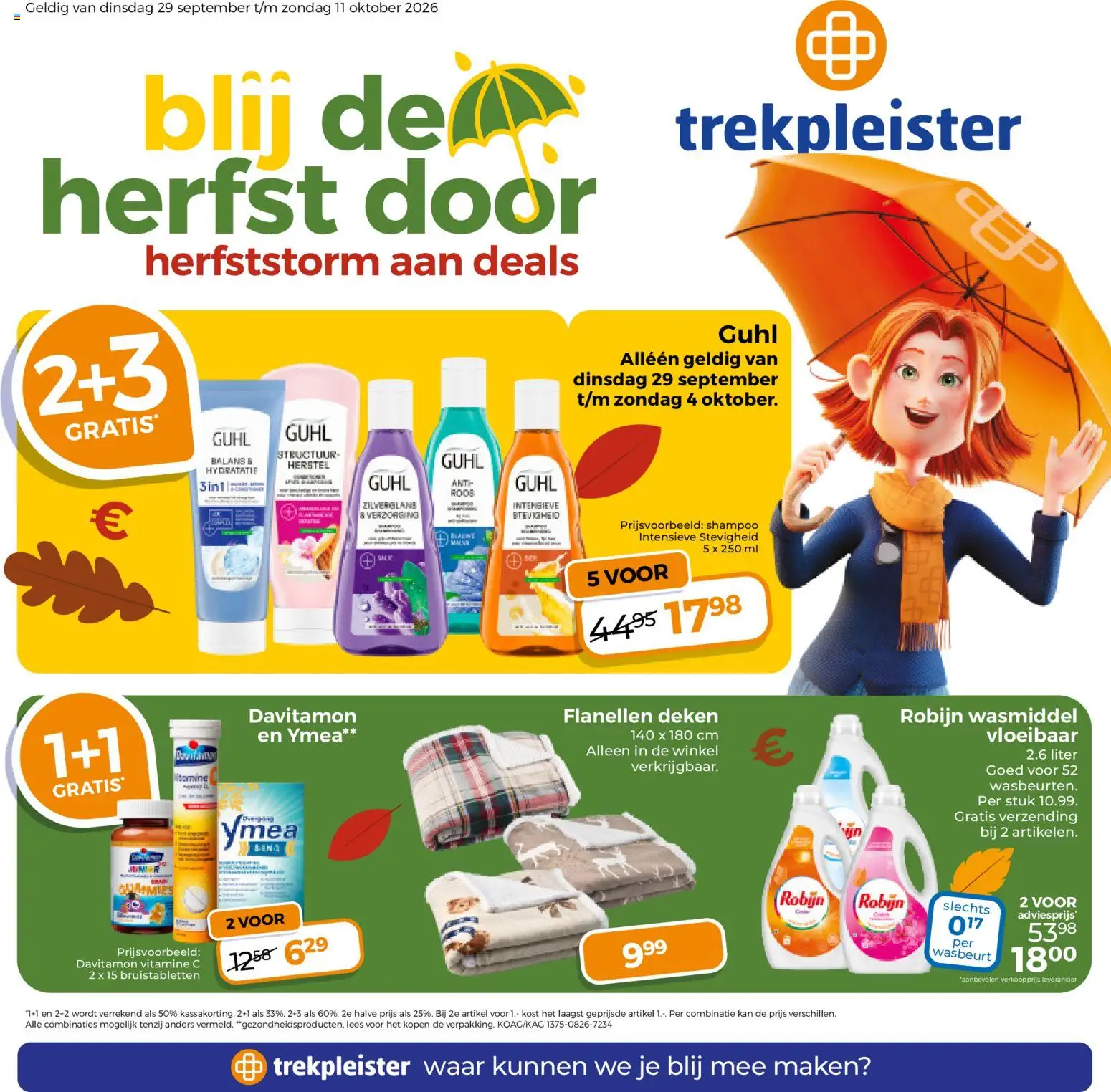 Voorbeeld van Trekpleister folder van winkel Trekpleister geldig vanaf 29-09-2026