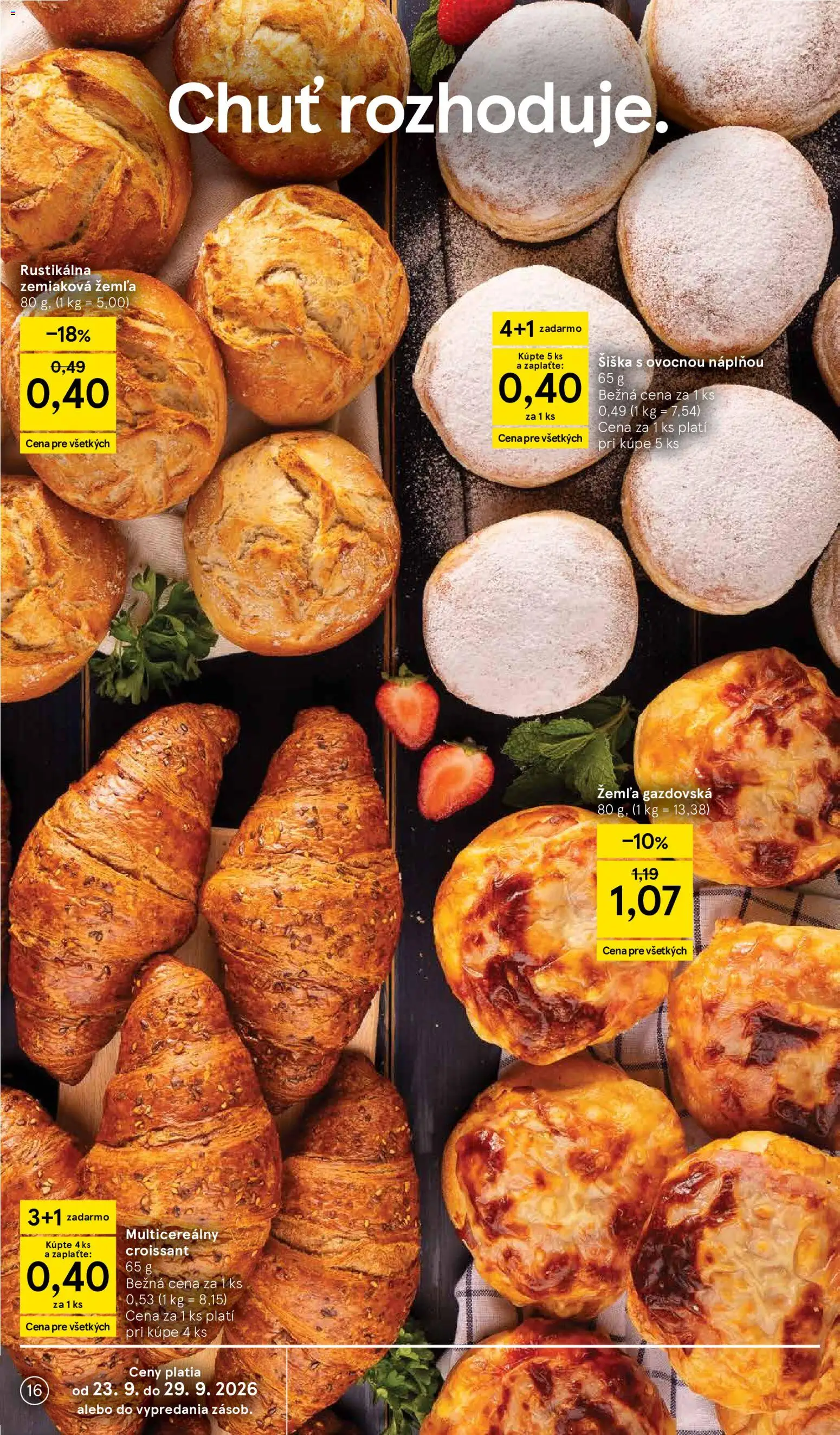 Náhľad Tesco letáku platného od 23.09.2026