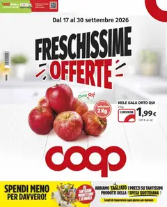 Anteprima dell'opuscolo COOP volantino Milano dal negozio COOP valido da 17/09/2026