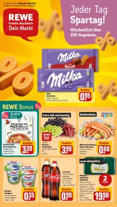 Vorschau von dem Prospekt des Geschäftes Rewe, gültig ab dem 17.08.2026