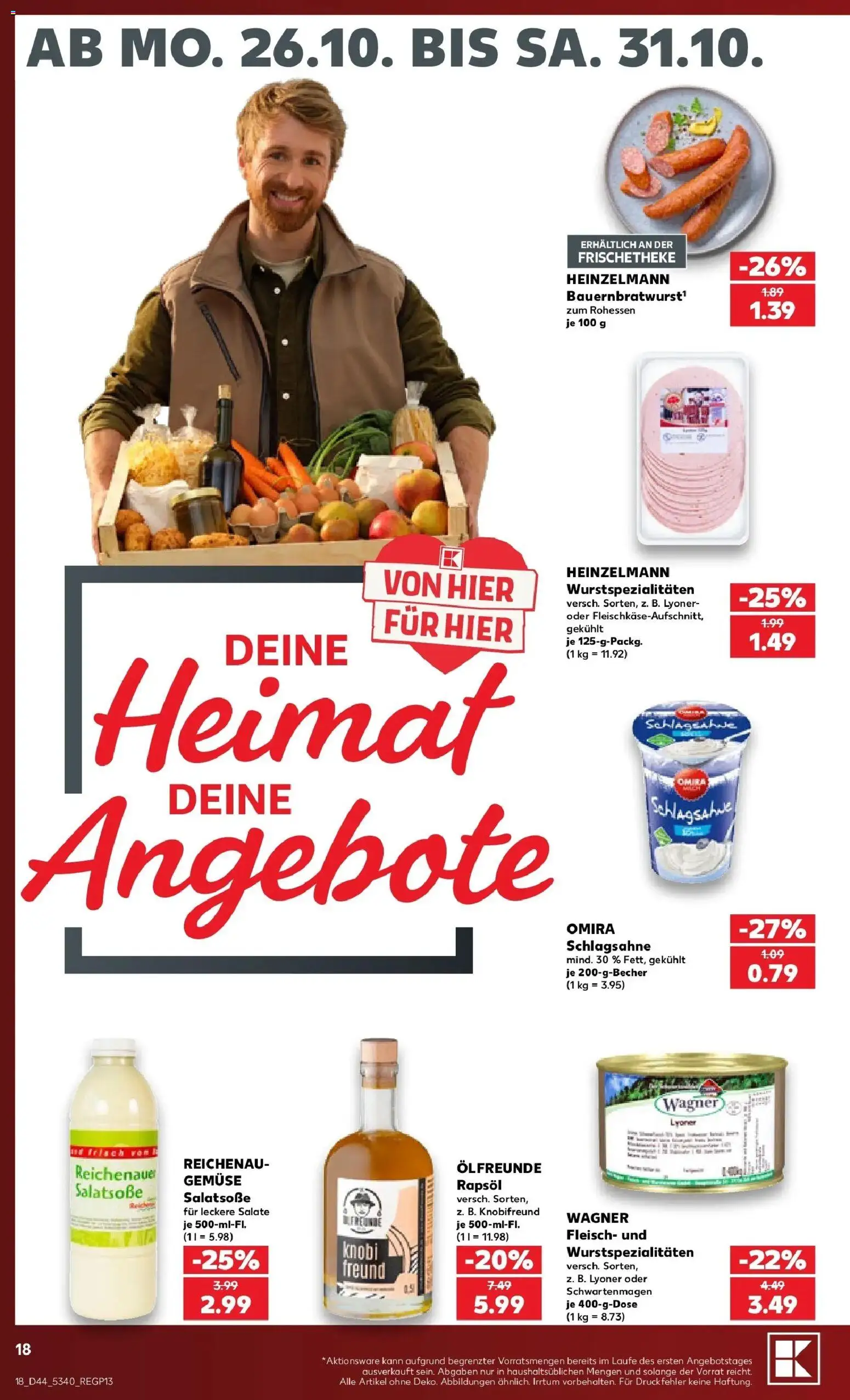 Vorschau von dem Prospekt des Geschäftes Kaufland, gültig ab dem 26.10.2026