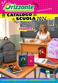 Anteprima dell'opuscolo Orizzonte volantino Scuola dal negozio Orizzonte valido da 30/07/2026