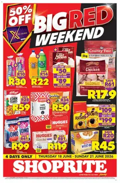 Preview of Shoprite flyer valid from 18/06/2026