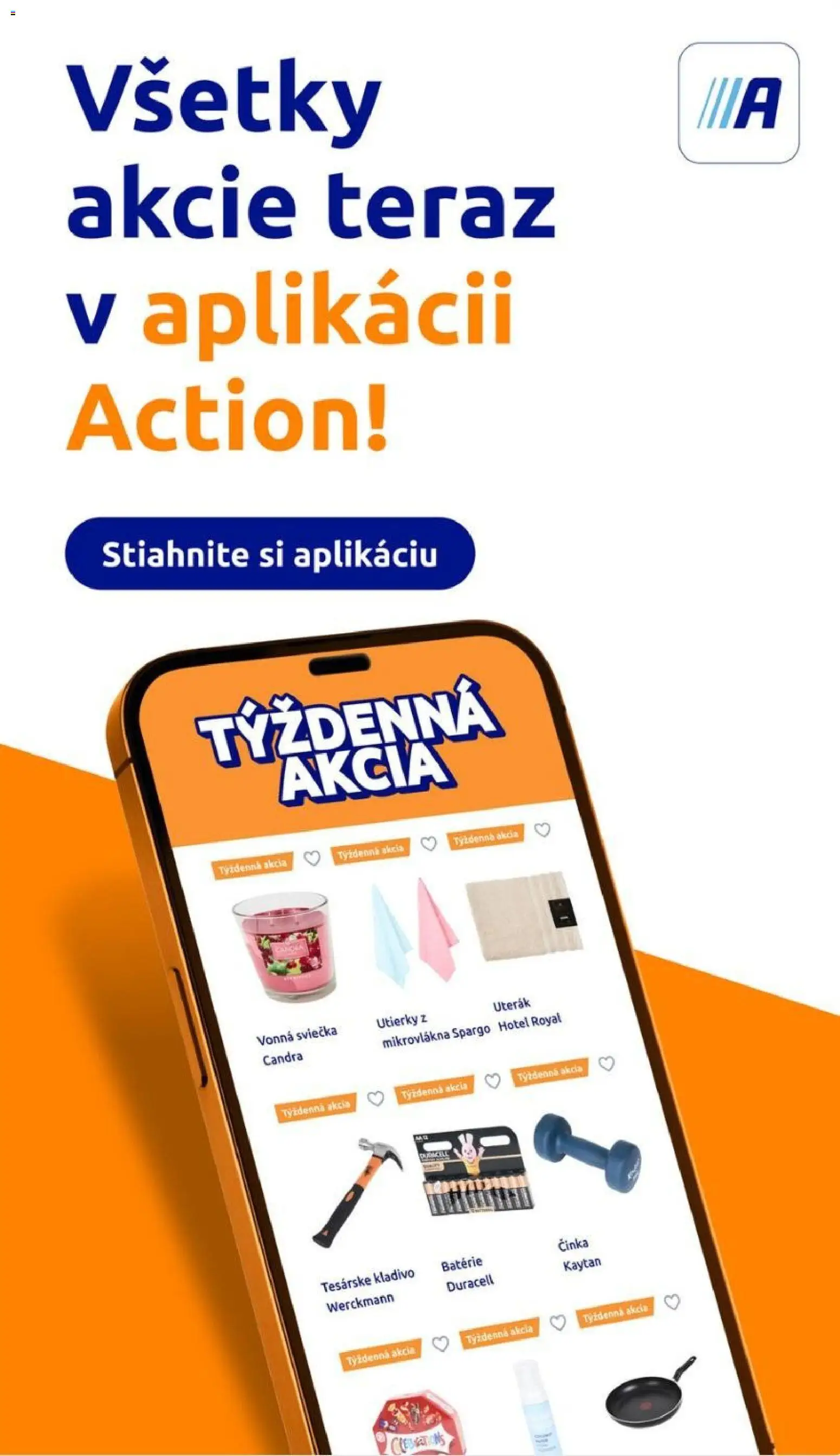 Náhľad Action letáku platného od 28.10.2026 - Batérie, Uterák, Utierky