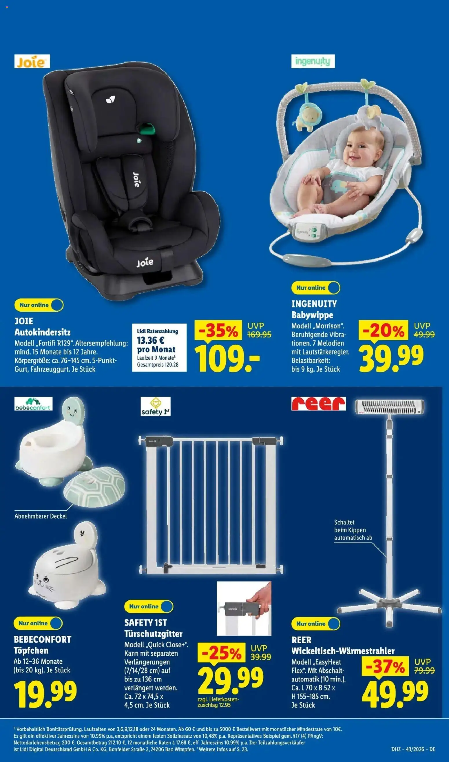 Vorschau von dem Prospekt des Geschäftes Lidl, gültig ab dem 19.10.2026