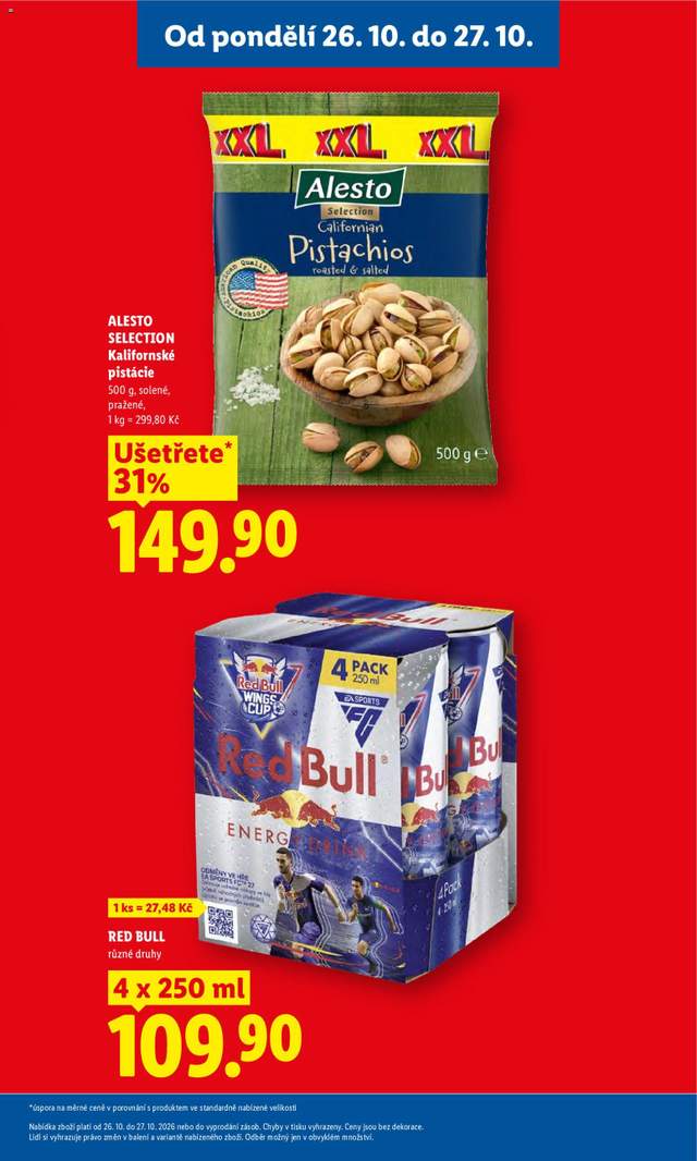Nový Lidl leták od 26.10.