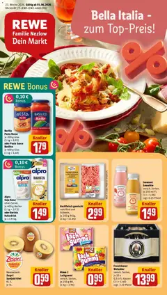 Vorschau von dem Prospekt des Geschäftes Rewe, gültig ab dem 01.06.2026