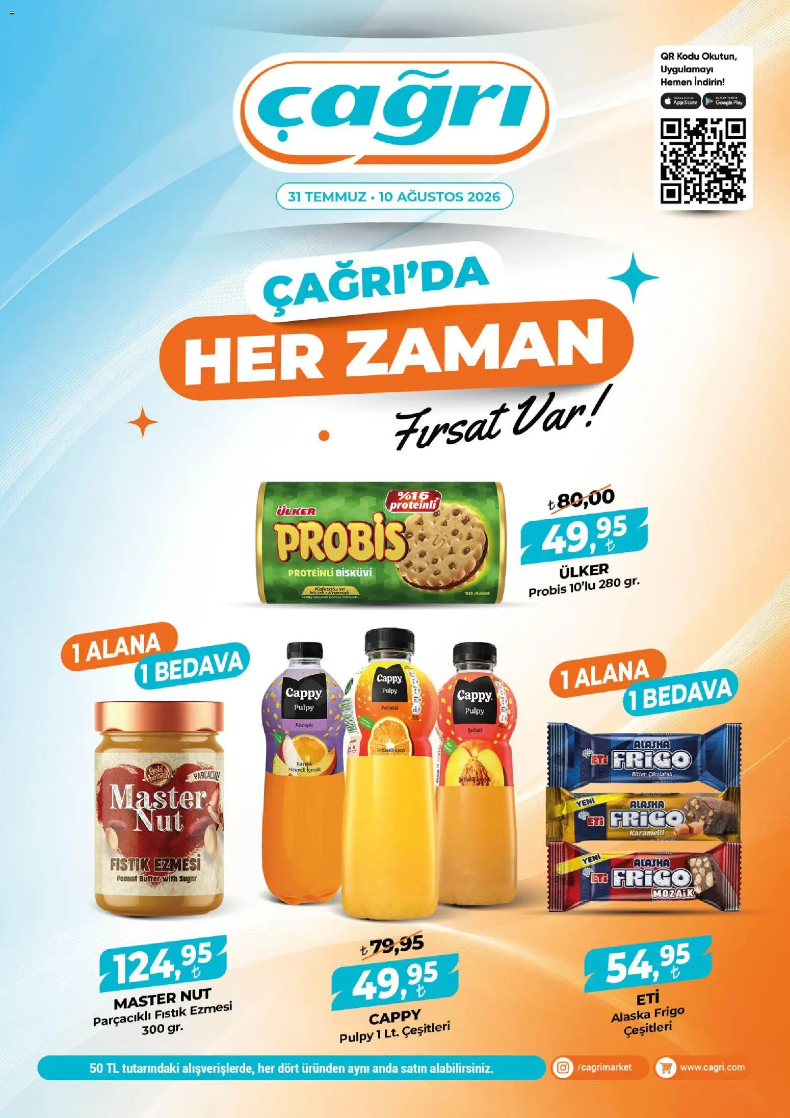 Çağrı Market Çağrı Market Katalog 31.07.2026 - Broşürünün önizlemesi