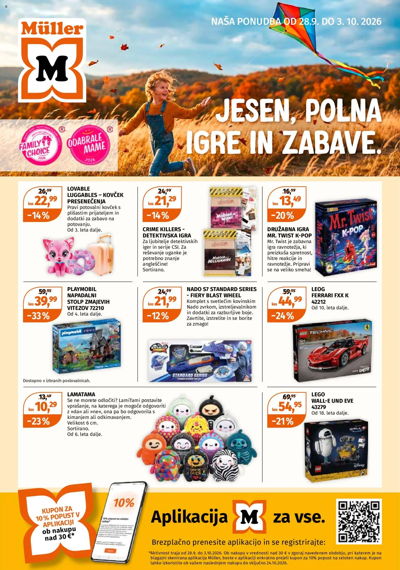 Predogled kataloga iz trgovine Müller veljaven od 28.09.2026