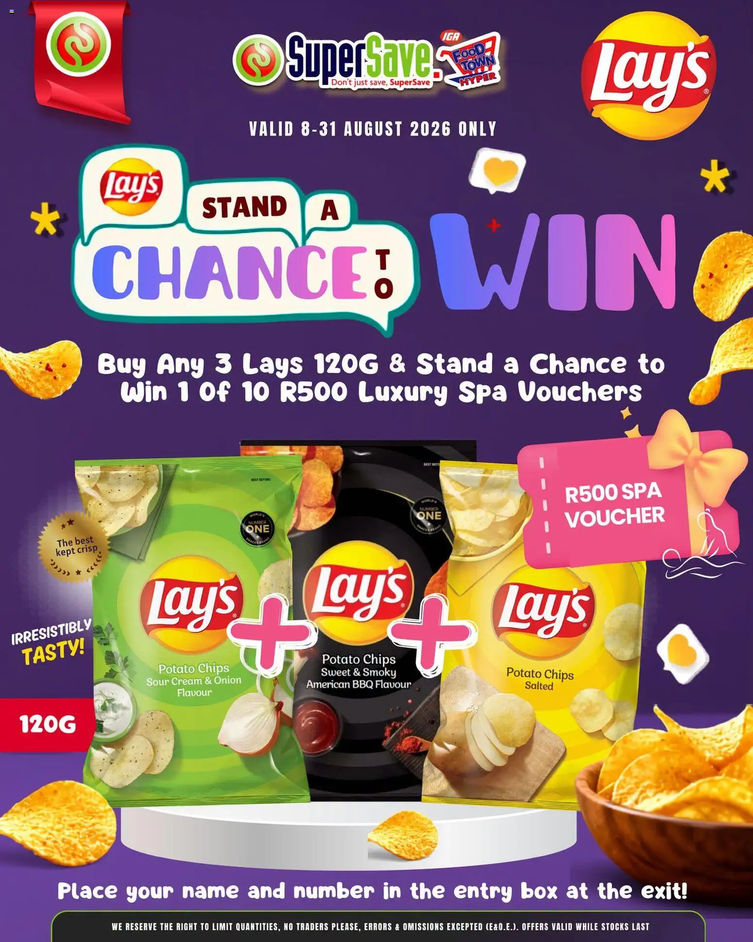 Preview of Super Save flyer valid from 08/08/2026 - Box, Chips, Cream, Onion, Sour cream