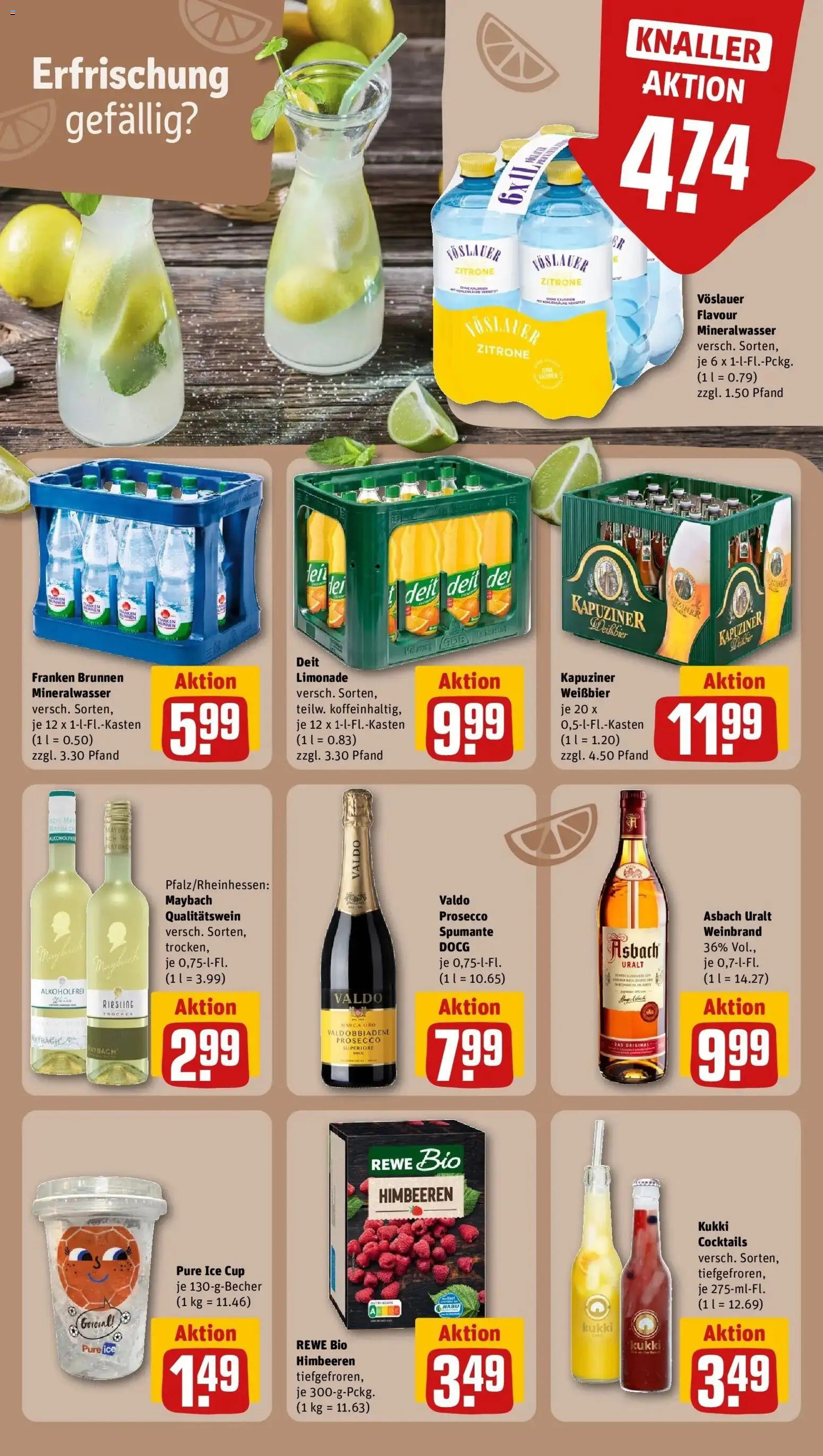 Vorschau von dem Prospekt des Geschäftes Rewe, gültig ab dem 12.10.2026