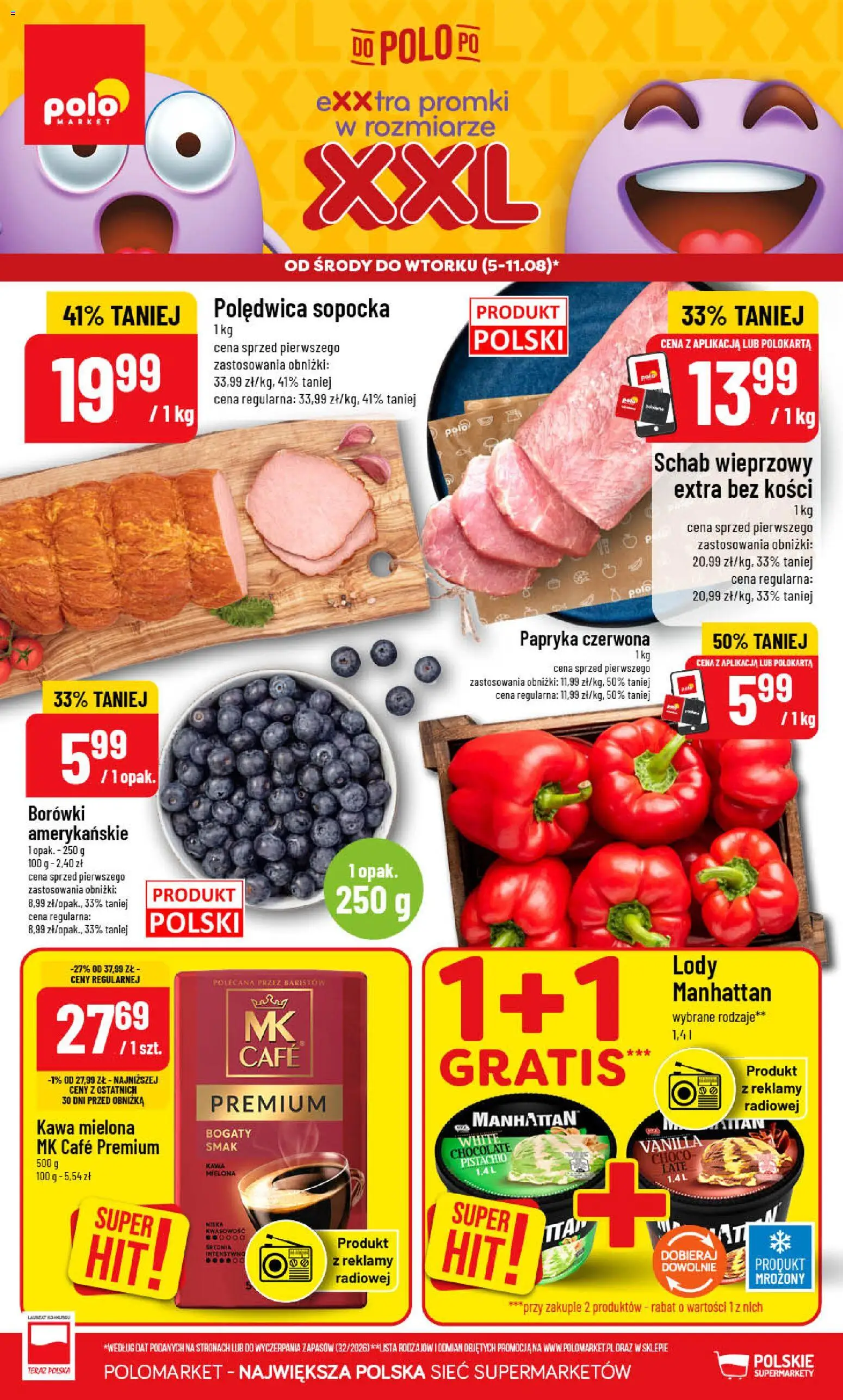 Pogląd gazetki "POLOmarket gazetka" ze sklepu POLOmarket ważnej od 05.08.2026