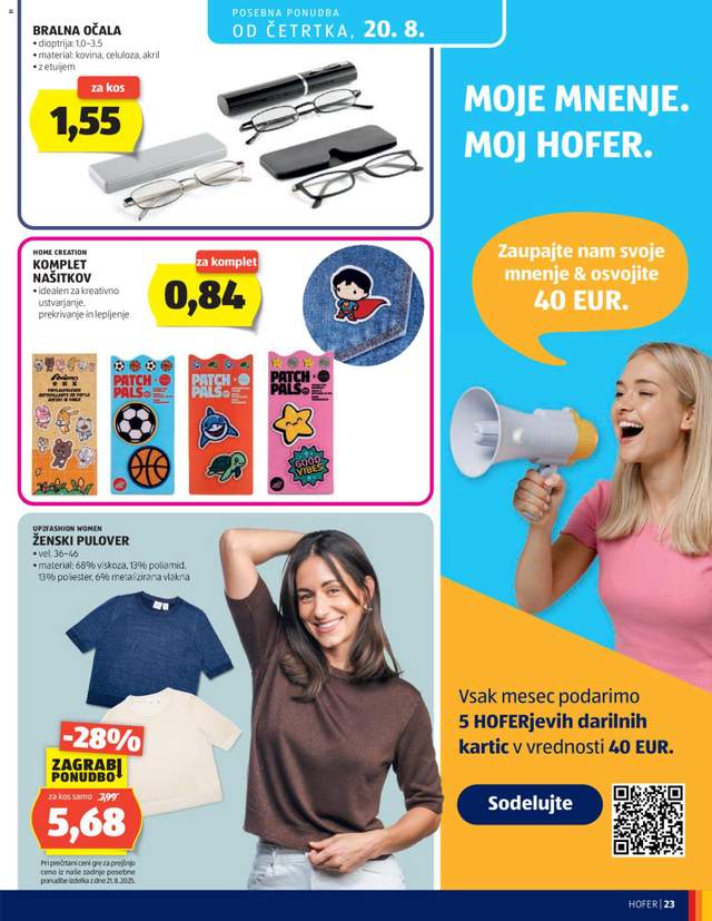 Novi Hofer katalog od 12.08.