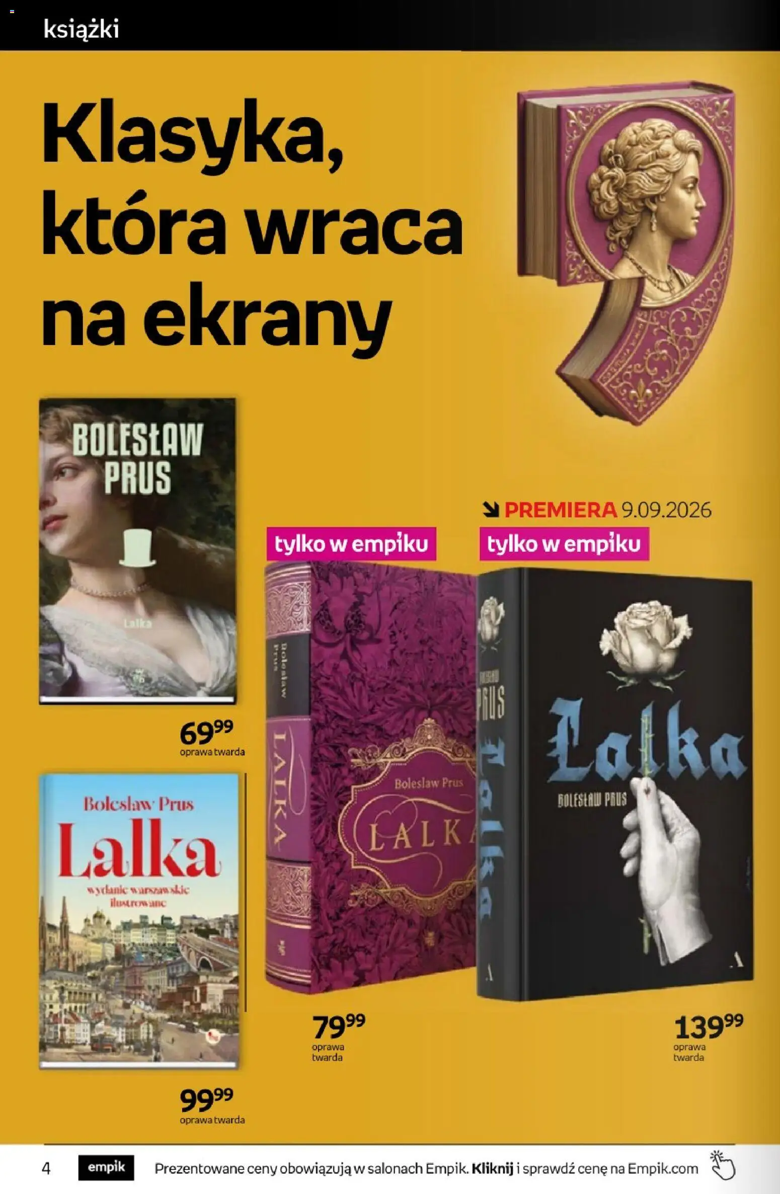 Pogląd gazetki "Empik promocje" ze sklepu Empik ważnej od 26.08.2026