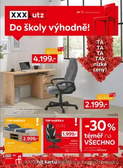 Náhled nabídky: XXXLutz XXXLutz leták - Do školy výhodně platný od 27.07.2026