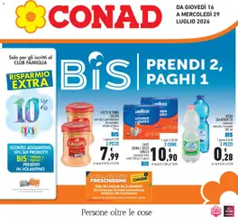 Anteprima dell'opuscolo Conad volantino Piemonte dal negozio Conad valido da 16/07/2026