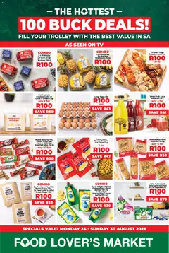 Preview of Food Lover's Market flyer valid from 24/08/2026