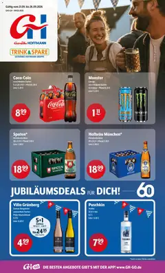 Vorschau von dem Prospekt des Geschäftes Trink und Spare, gültig ab dem 21.09.2026