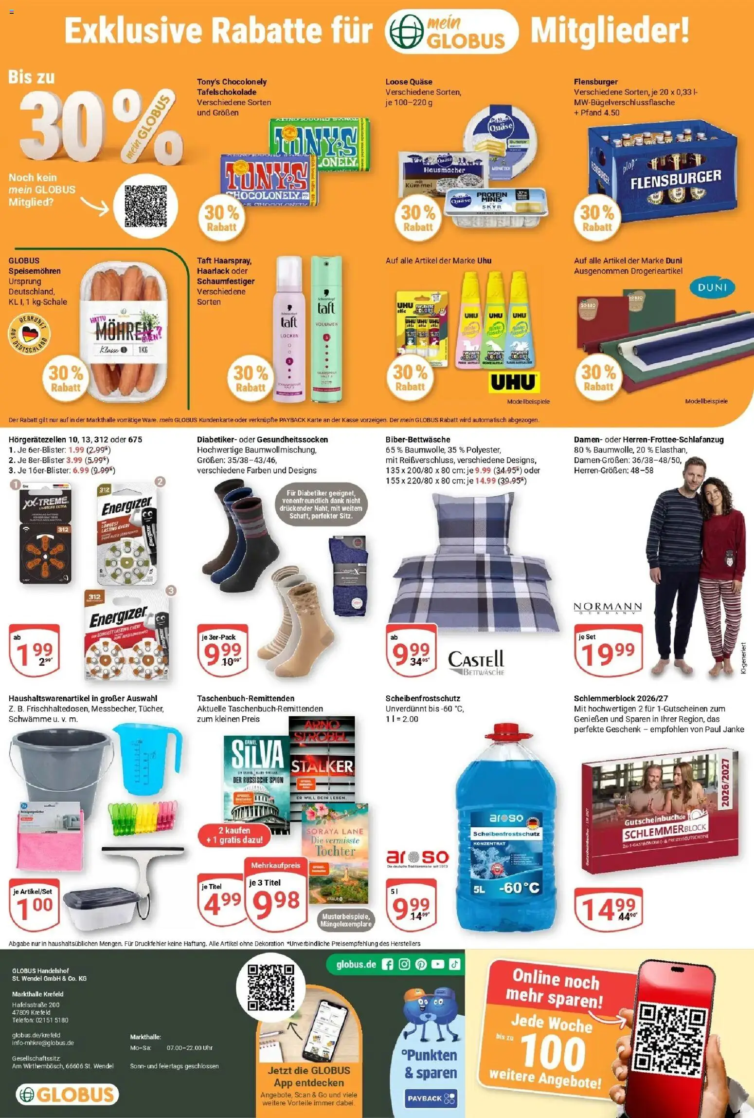 Vorschau von dem Prospekt des Geschäftes Globus, gültig ab dem 26.10.2026