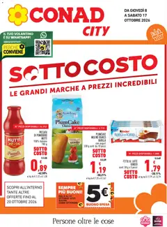 Anteprima dell'opuscolo Conad volantino City Lazio dal negozio Conad valido da 08/10/2026