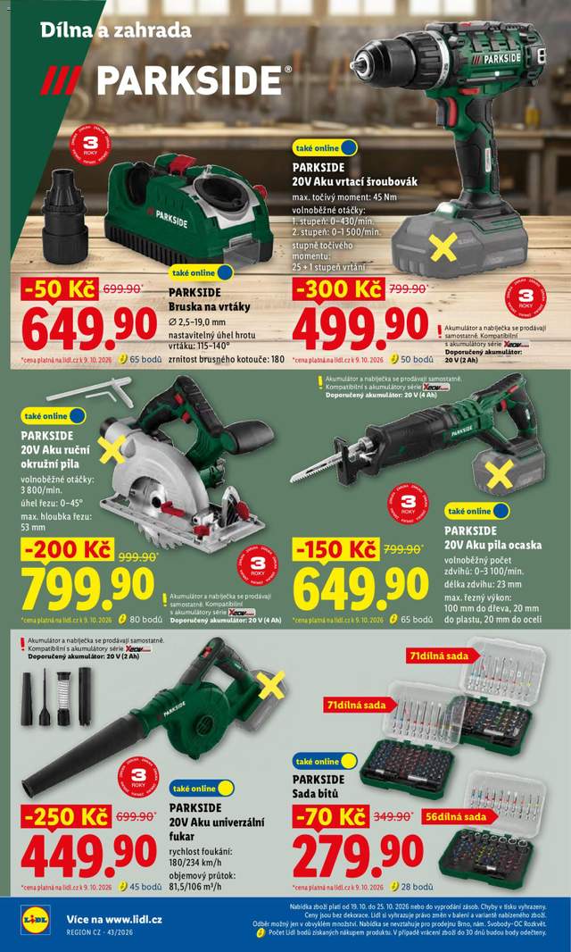 Nový Lidl leták od 19.10.