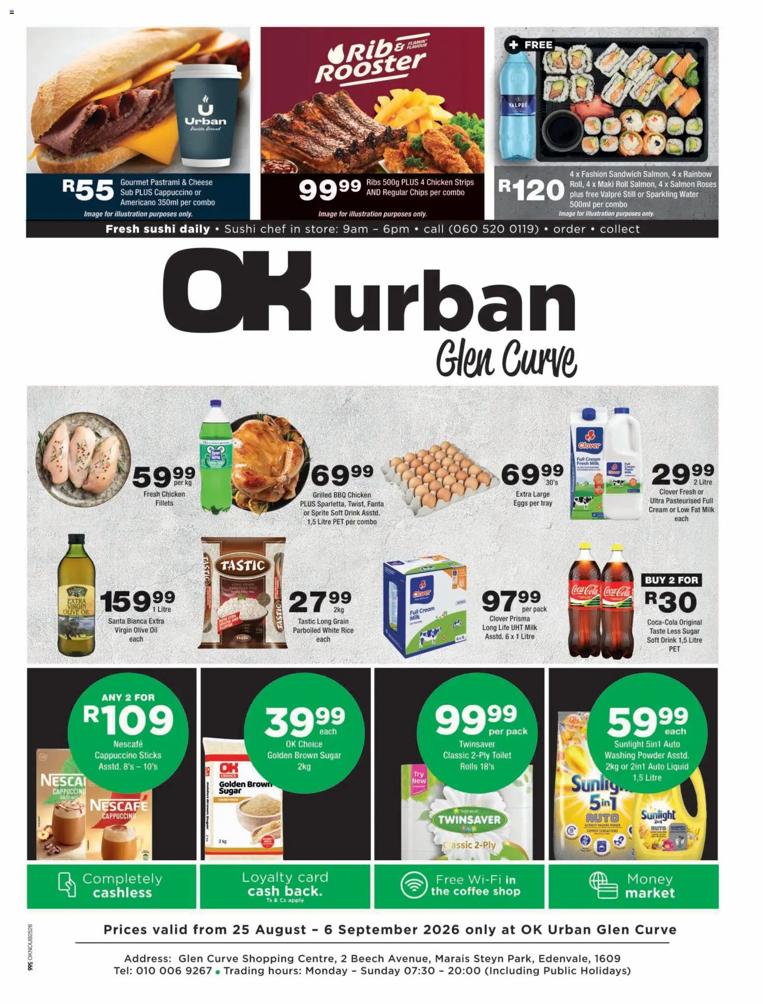 Preview of OK Foods flyer valid from 25/08/2026