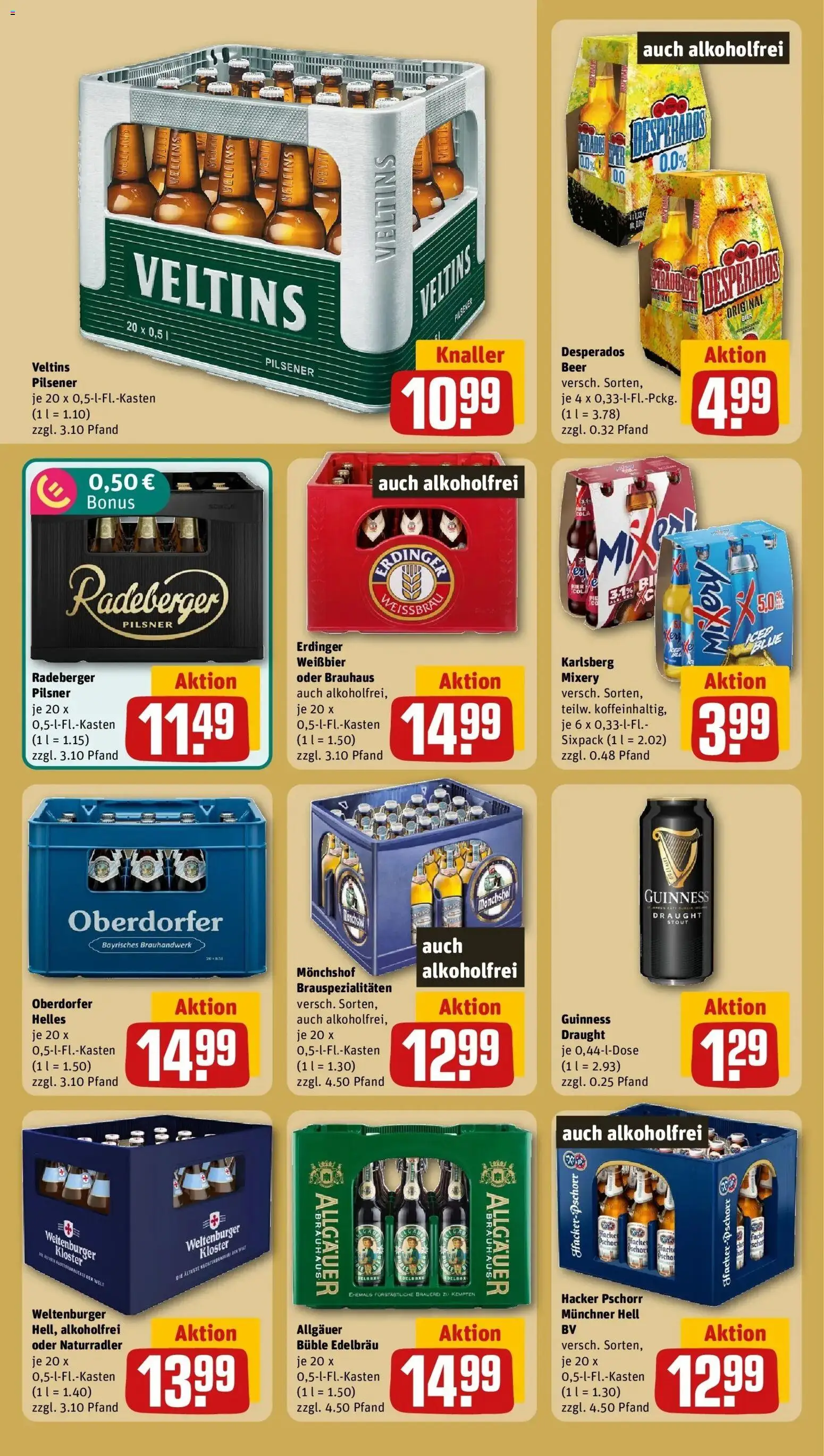 Vorschau von dem Prospekt des Geschäftes Rewe, gültig ab dem 26.10.2026