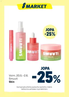 Kaupan S-market S-market tarjoukset Smuuti Skin esikatselu, voimassa 20/05/2026